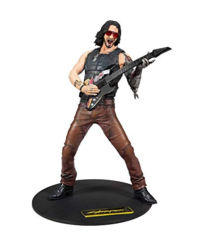 McFarlane Toys Cyberpunk 2077 12-inch Scale Johnny Silverhand Deluxe Figure