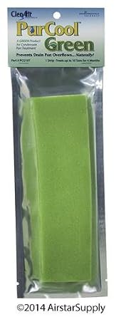 Case of 12 ClenAir PurCool Green - Tiras para bandeja condensadora