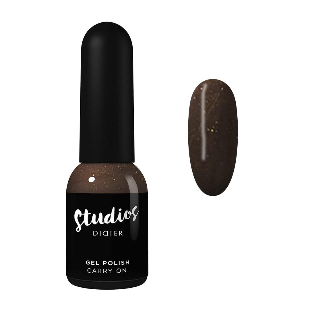 DIDIER LAB - Studios Gel Polish Carry On - Professional Manicure Pedicure Products - Rich Pigment for Complete Nail Coverage - Flawless Shine -
