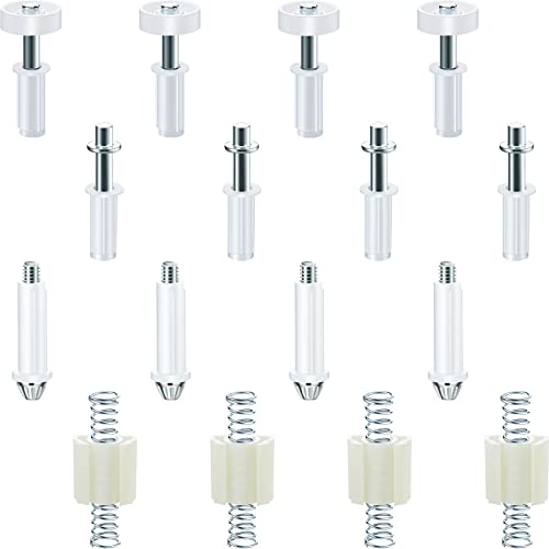 16 Pcs BiFold Door Hardware Repair Kit includes Top and Bottom Pivots