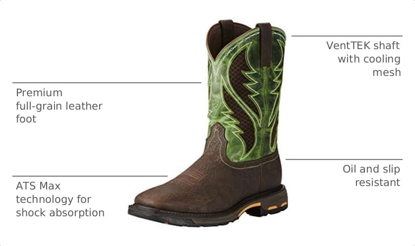 Image of Ariat Men's Workhog Wide Square Toe Work Boot