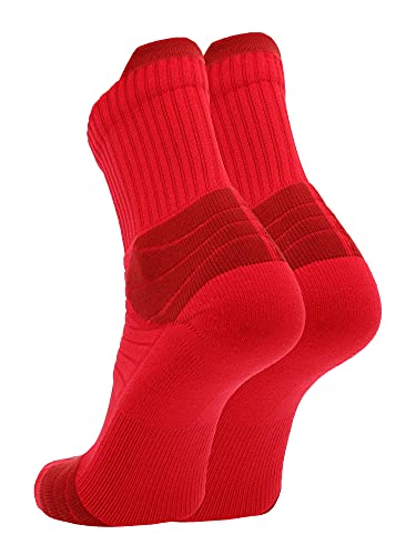 TCK Ankle Basketball Socks Athletic Quarter Socks Short Crew Length for Men Women Boys Girls Youth Adult Sizes Crossover2