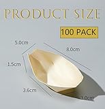 Zoom IMG-1 aghoer 100 pezzi barchette finger Zoom IMG-1 aghoer 100 pezzi barchette finger