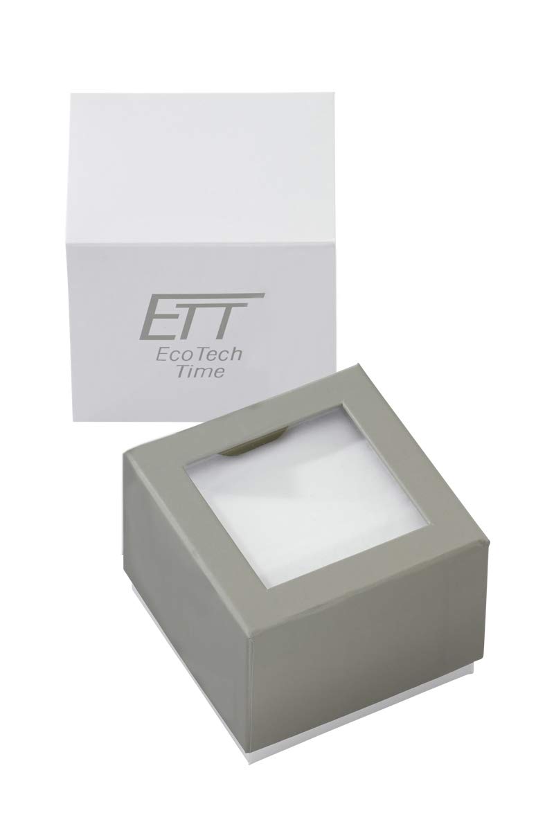 ETT Eco Tech Time Solar Damen Uhr Analog mit Titan Armband ELS-12148-61M