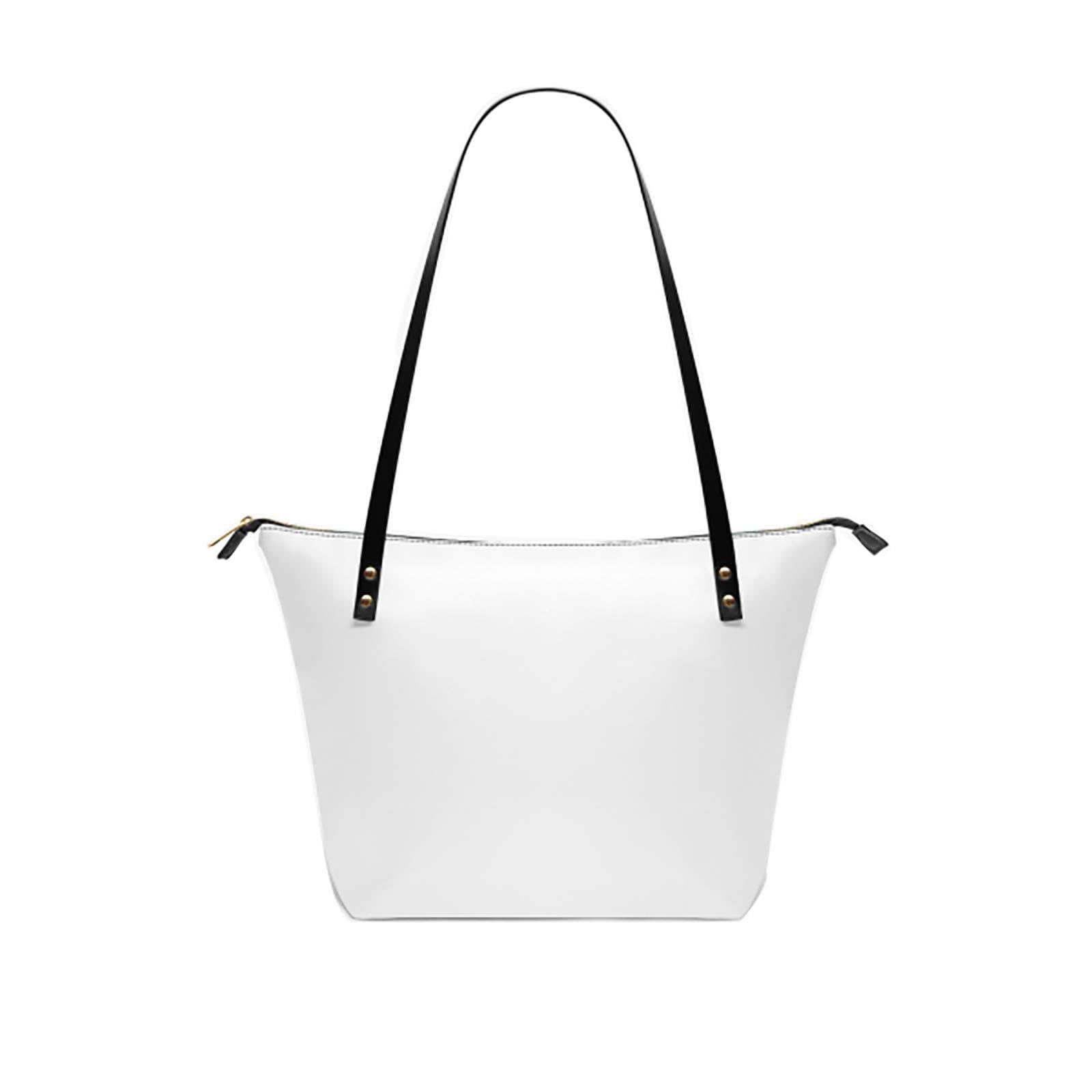 Genérico Bolsa tote de cuero PU con impresión total personalizada