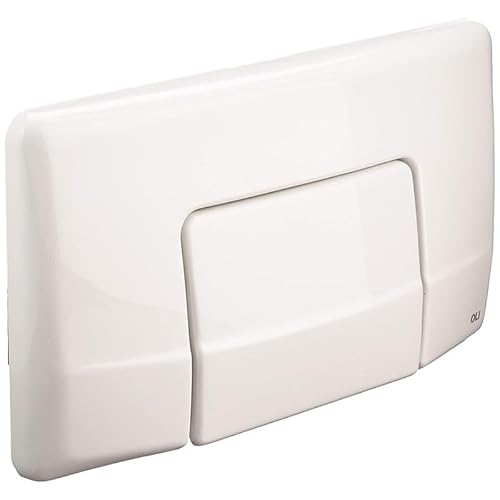 OLI Weißer Mono-Einbaurahmen für Einbauschränke mit Schalter OLIVER 603001