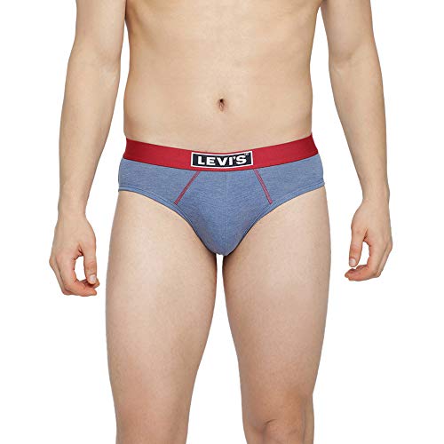 Image of Levi's Men's Cotton Blend #035-BRIEF-ASST-P2 Relaxed Printed Briefs