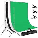 fondo para fotografia infantil 📷【Multifuncional】: El kit de soporte de fondo para fotografía es perfecto para estudio de video y fotográfico, familia, bodas y todo tipo de fiestas, fotografía profesional filmación de video, televisión.