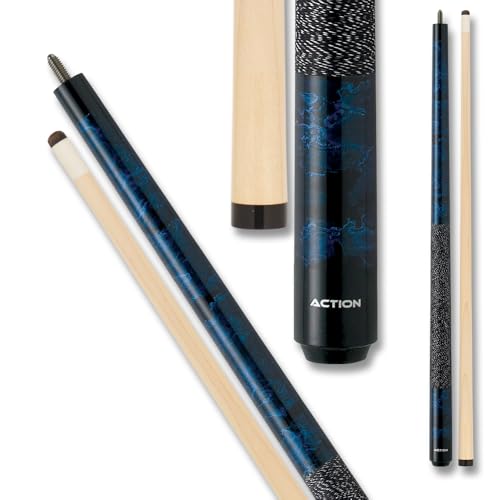 Action Junior Billiards Pool Cue Stick - Blue - 48in