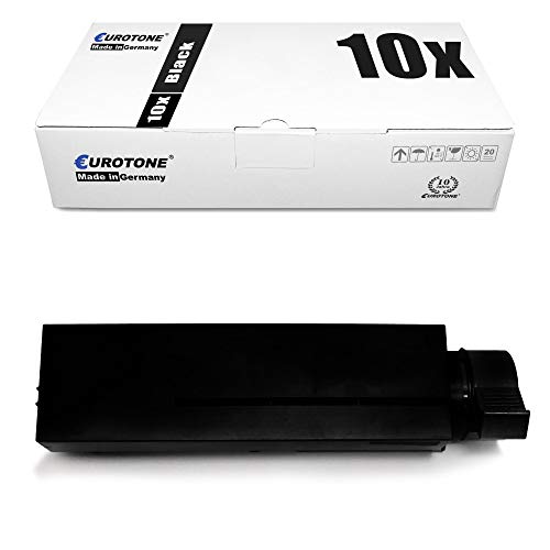 Toner OKI B 431 411 noir pack 10 cartouches 44574702 pour texte net
