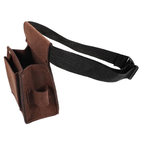 DONFAMDS Construction Tool Belt Bag with Pocket Portable Small Carpenter Tool Pouch Waist Organizer for Worksite Storage