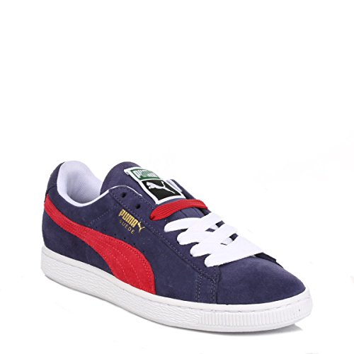 Image of PUMA Unisex Adults' Classic 356568 Low-Top Sneakers Blue Size: 6 UK