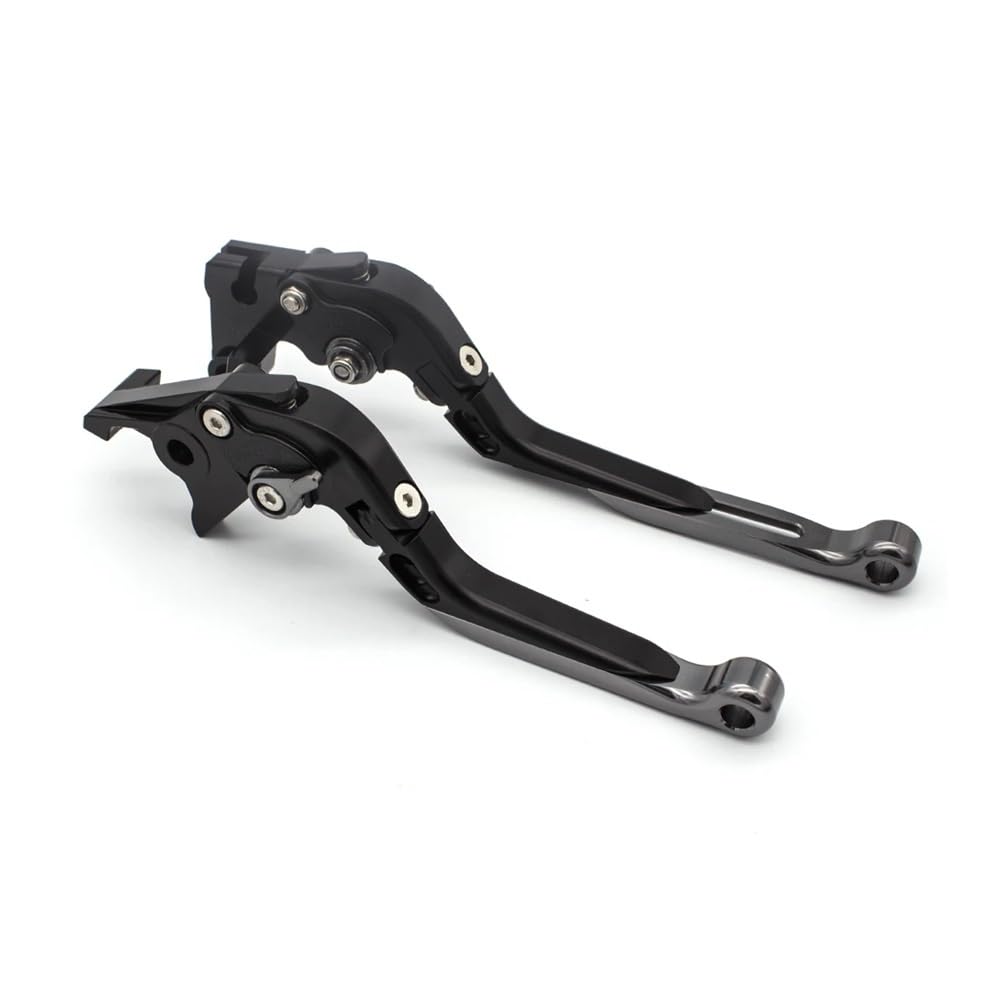 Xgdsetsrg Black Gray Cnc Motorcycle Aluminum Adjustable Folding Extendable Brake Clutch Lever Handles For Zongshen Rx3 Accessories