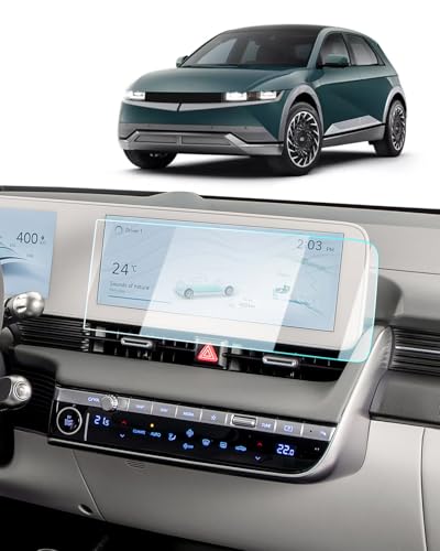 Protecteur d'écran pour Hyundai Ioniq 5 verre trempé 9H pour modèles 2022 à 2025