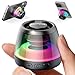 heetipuk Mini Magnetic Bluetooth Speaker, Loudspeaker with Bass Diaphragm, 5W Internal-Magnet Speaker, 7H Playtime,TWS, RGB Light, TF Card Slot, Including Magnetic Ring and Lanyard, As Phone Stand