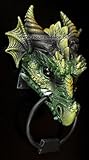  Drachen Türklopfer grün
