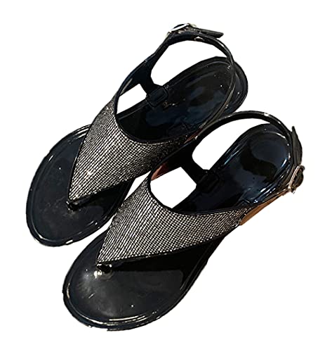womens t strap jelly sandals