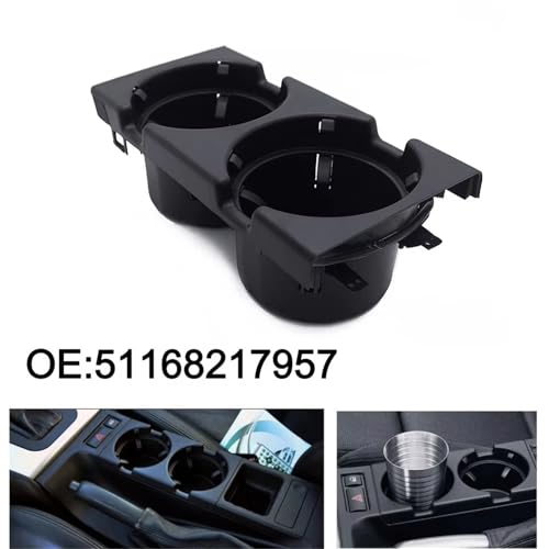 Support boisson BMW E46 pour console centrale avant sans basculer