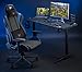 acer Predator Gaming Tisch 140 x 60 cm - Gaming Schreibtisch mit Mauspadbezug, Ablage für Gamepads, Zwei Kabelführungen, Headset- und Getränkehalter, GP.OTH11.03L