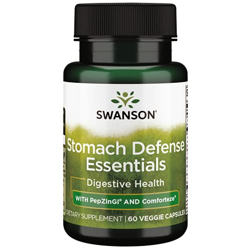 Swanson Stomach Defense Essentials 60 Veg Capsules