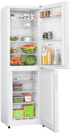 Bosch Series 2 KGN27NWEAG Fridge Freezer, NoFrost, MultiAirflow, White