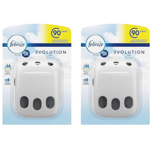 Febreze Ambi Pur 3Volution Air Freshener Plug-in Diffuser Device Case Only Pack of 2