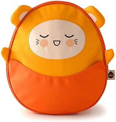 Milkdot Kawaii Pac Mini Backpack, Orange/Charlie