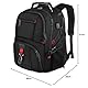 MATEIN Groß Laptop Rucksack Herren 55L, 18 Zoll Arbeit Wasserdicht Backpack Laptoptasche Reisen Rucksack, Schulrucksack Teenager Jungen Anti Diebstahl Business Schwarz