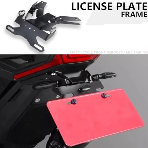 Support de plaque pour XADV 750 2021-2024 d'immatriculation arrière