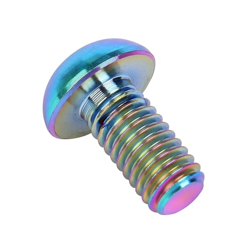 Image of 6PCS Titanium Bike Screw M5x10mm Bicycle Disc Brakes Rotor Bolts Torx T25 Head (Colorful)