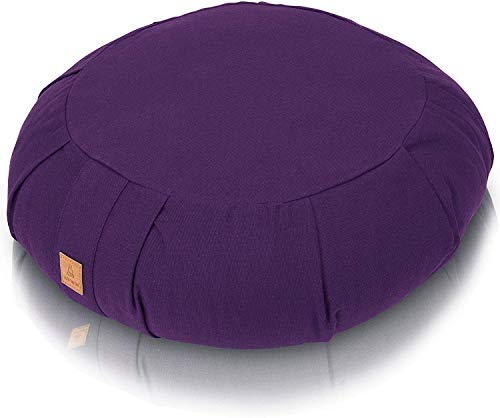 Zabuton Cushion in 10 Color - USA Buckwheat Hulls