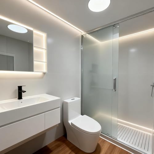 Prefabricated Tiny Home for Sale, 20ft Expandable Customized Container House with 2 Bedrooms, Kitchen and Bathroom, Portable Modular Foldable Tiny House to Live in for Adults for Office and Camping - Image 6