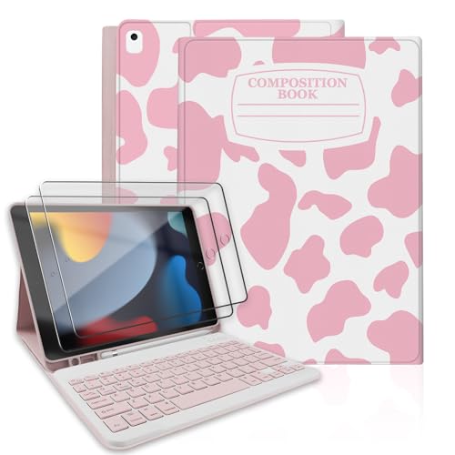 Étui clavier pour iPad idéal pour le télétravail avec support stylet et films trempés