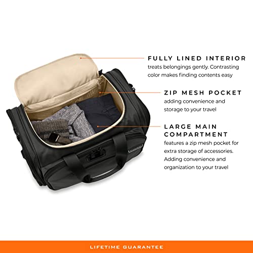 Briggs & Riley 5D465FBAE03C26AA784364DAD4FAFE59 Underseat, Black, Cabin Duffle Bag thumb #3