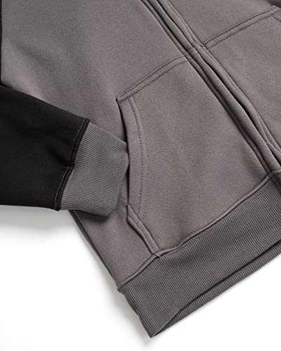 RBX Boys Sweatpants Set - 3 Piece Fleece Pullover Boys Hoodies Athletic Shirt & Kids Jogger Sweatpants Activewear Set (4-12)4