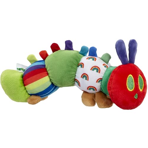 Peluche Very Hungry Caterpillar Rainbow Designs doudou bébé coloré