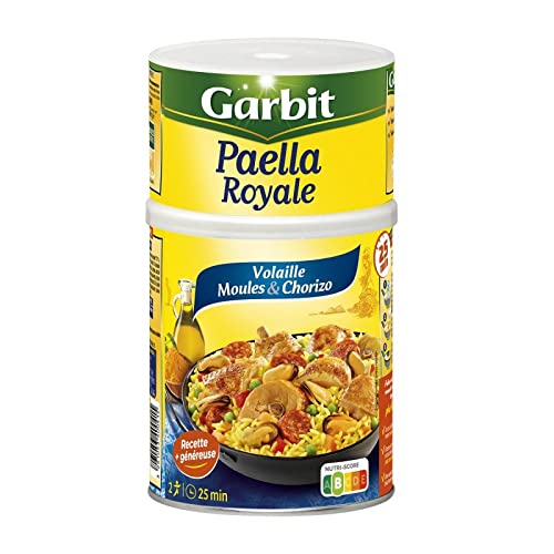 GARBIT - Paëlla Royale Volaille Fruit De Mer 940G - Lot De 3 Cover