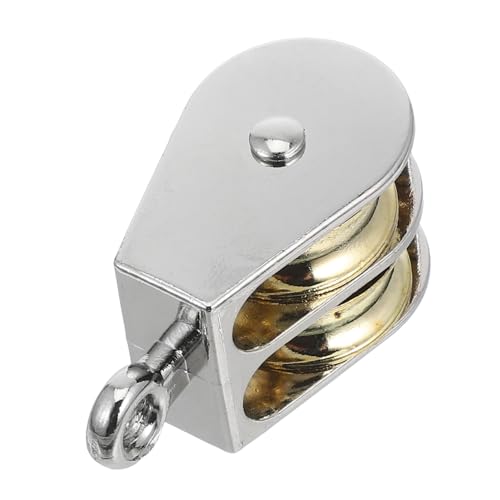 GLEAVI Heavy Duty Lift Pulley Block Wire Rope Crane Towing Wheel Easy Install Swivel Pulley for Home Industrial Use Safe Lifting