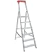 Produktbild Alu-Stufenleiter mit 6 Stufen, erreichbare Arbeitshöhe 3210 mm