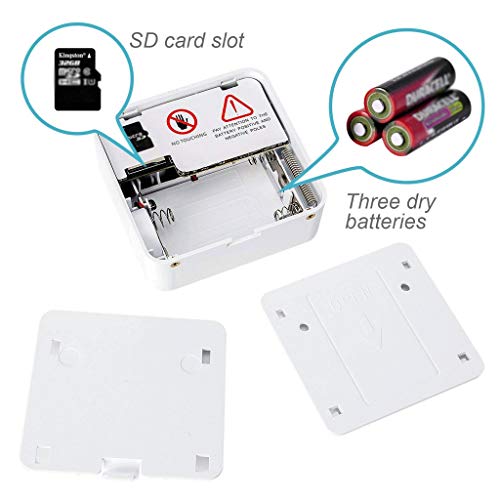 Timbre de Video inalámbrico Cámara de Seguridad para el hogar Audio bidireccional Completo, detección de Movimiento, Asistente de Soporte