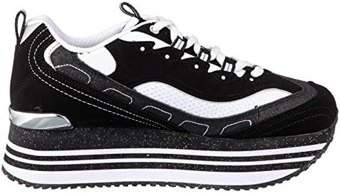 Amazon.com: Skechers Street Highrise Delightfully High tenis de plataforma  para mujer, Negro, 6.5 : Ropa, Zapatos y Joyería