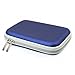 BIRUGEAR Hard Shell Carrying Case for Western Digital WD My Passport Ultra/ Ultra Metal Edition, My Passport Edge/Enterprise/Essential & More Portable External Hard Drives - Blue