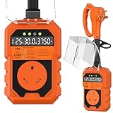 22000J RV Surge Protector 30 Amp with Auto Shutoff & Reset, LED Display Real-Time Circuit Analyzer for Camper Travel Trailers, RV Adapter Plug with Waterproof Cover