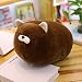 AMINIY 40/50 cm Niedliche Katze Plüsch Spielzeug Gefüllte Weiche Tier Fat Katze Kissen Kinder Spielzeug Geburtstag Weihnachten Geschenk for Kind Plüschspielzeug (Color : Brown, Height : 50cm)