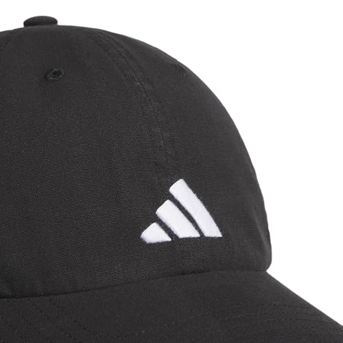 adidas Kid's Baseball Cap for Boys and Girls – Youth Washed Cotton Adjustable Hat – Ultimate Saturday3