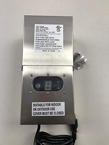 Best Pro Lighting 300W Low Voltage Landscape Light Transformer 12V