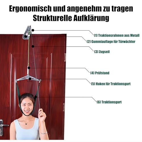 Nacken-Hängematte Bmdha Traktionsgerät für die Halswirbelsäule
