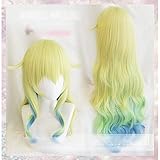 FENNIDICE Wig for 80Cm Miss Kobayashi'S Dragon Maid Quetzalcoatl Lucoa Long Wavy Synthetic Hair Cosplay Wig Heat Resistance Fiber+Wig Cap