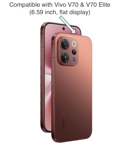Image of FAD-E Tempered Glass Screen Protector Guard Compatible for Vivo V70 / Vivo V70 Elite 5G (6.59 inch)