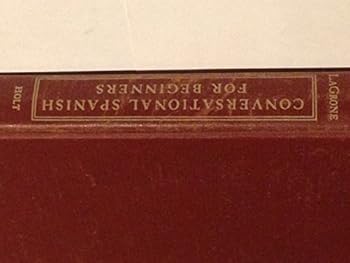 Hardcover Conversational Spanish for Beginners Book